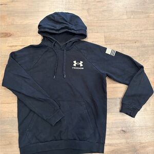 Men's Under Armour 2024 Freedom Flag Hoodie Size Medium